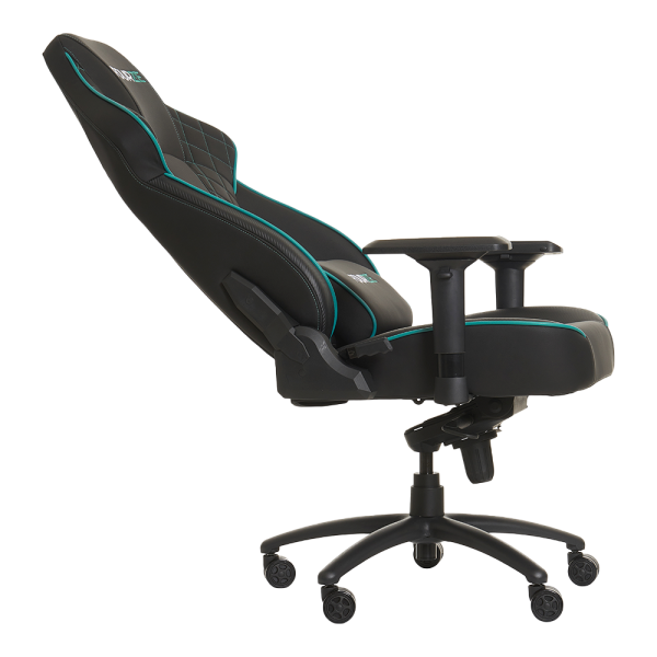 FOURZE Select Gaming Chair seen from the right, tilted back.