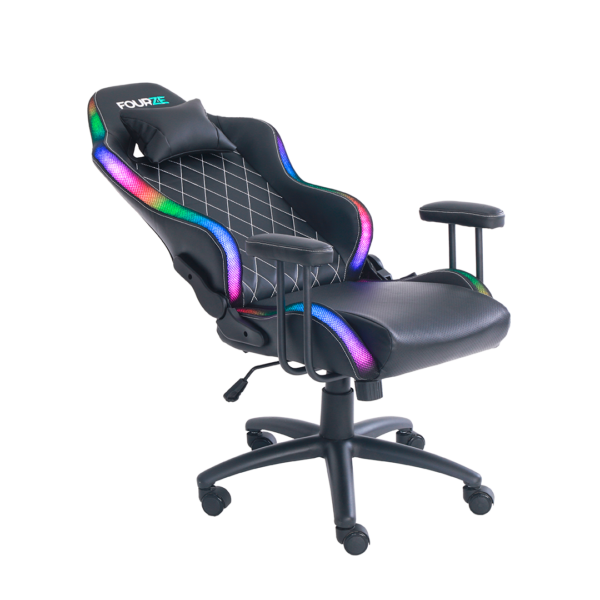 FOURZE RGB Junior Gaming Chair tilted back
